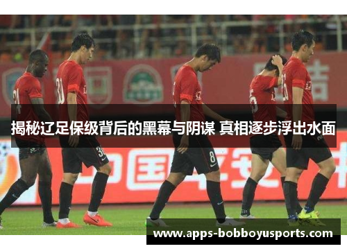 揭秘辽足保级背后的黑幕与阴谋 真相逐步浮出水面