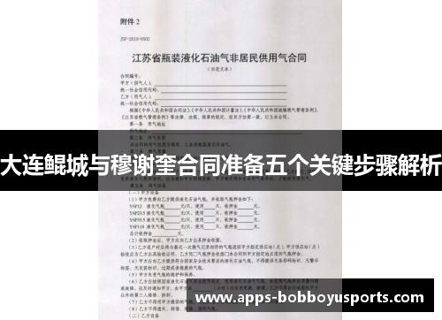 大连鲲城与穆谢奎合同准备五个关键步骤解析